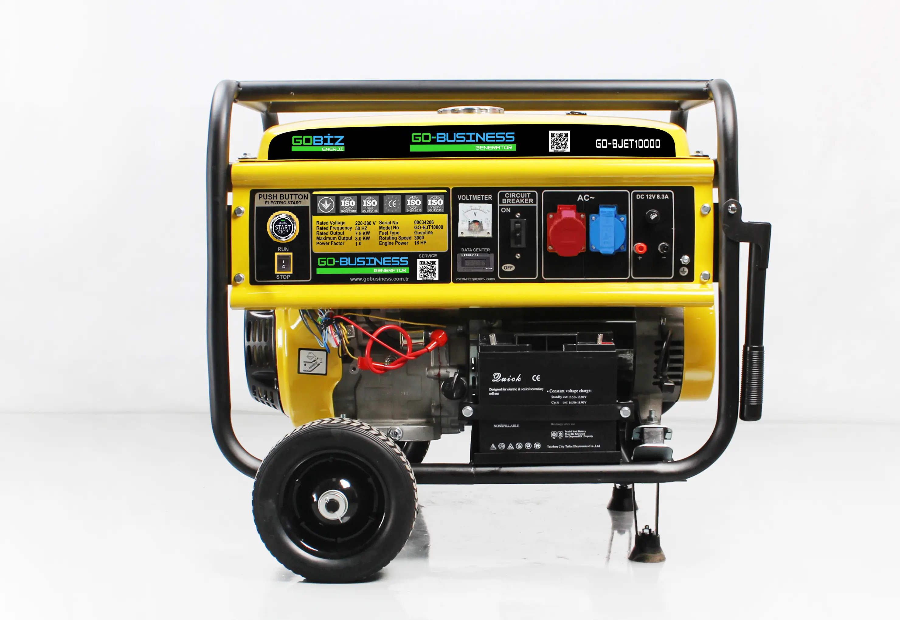 GO-BJET10000 Gasoline Three Phase Generator