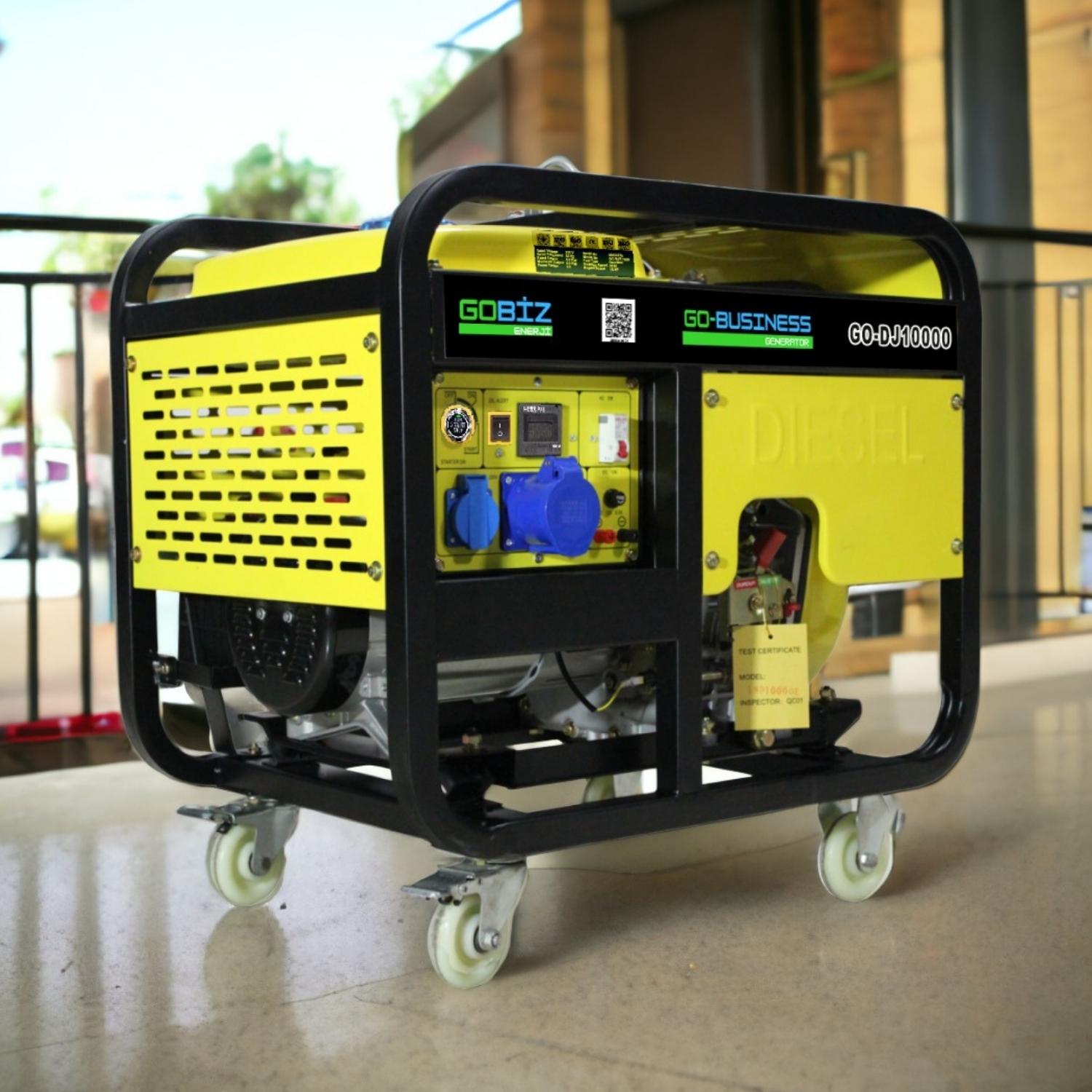 10 kVA GENERATOR GO-KDM12 GO-BUSINESS DIESEL GENERATOR
