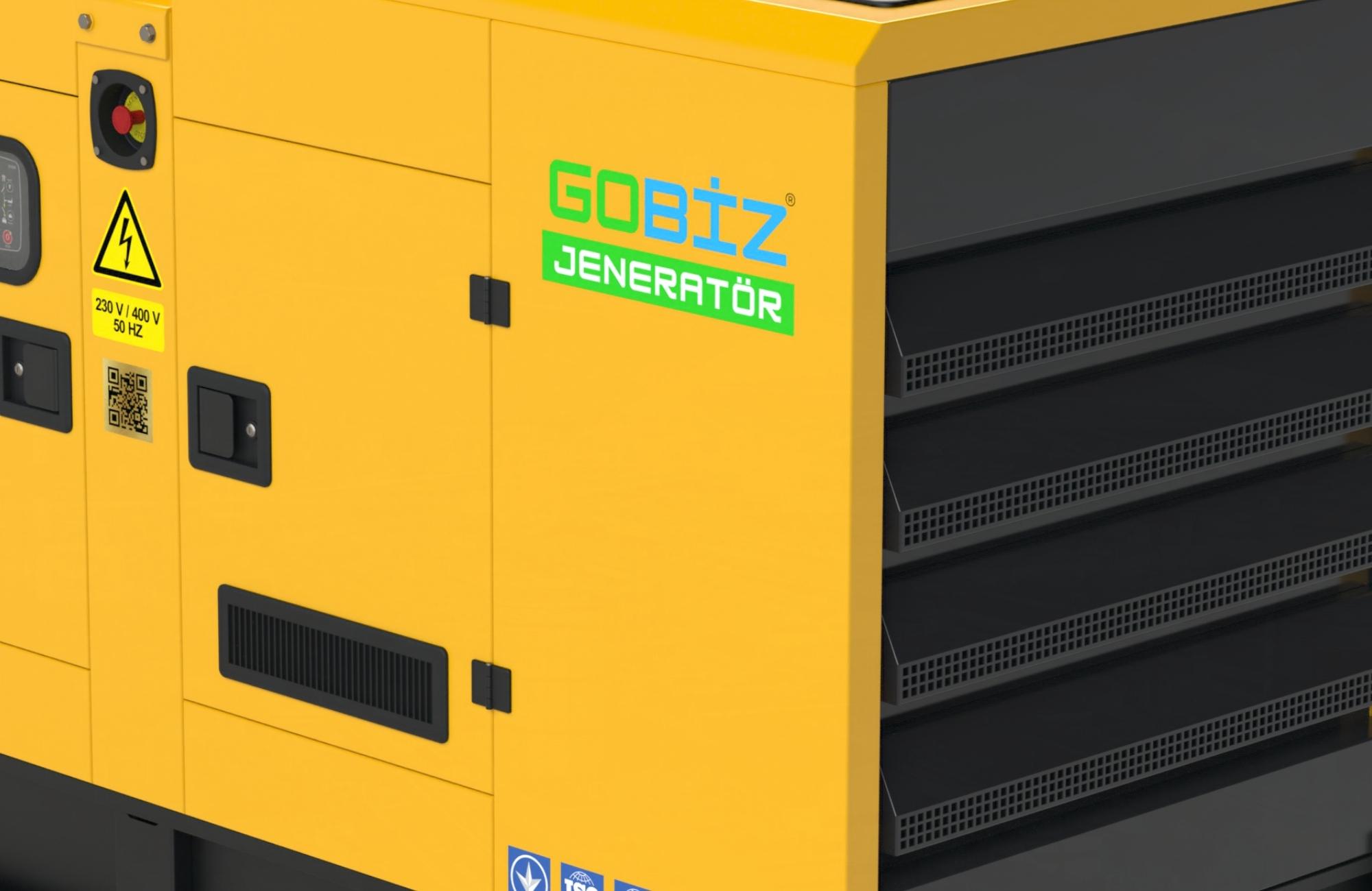 GO-BUSINESS JOHN DEERE 88kVA/70kW 柴油发电机组