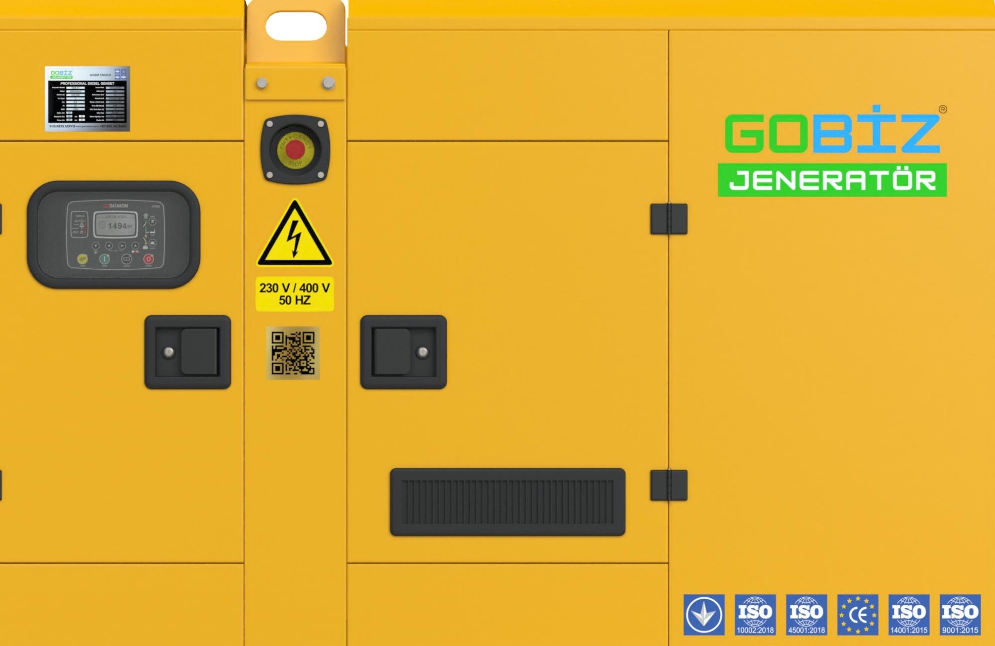 GO-BUSINESS DAEWOO 640 kVA 柴油发电机组
